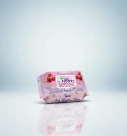 Happy Fresh Wet Wipes - 120Pcs