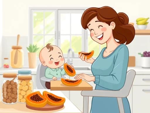 অর্গানিক পেঁপে শিশুর হজমে সহায়ক