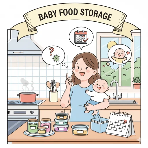 নতুন মায়েদের জন্য শিশুর খাবার সংরক্ষণের টিপস
