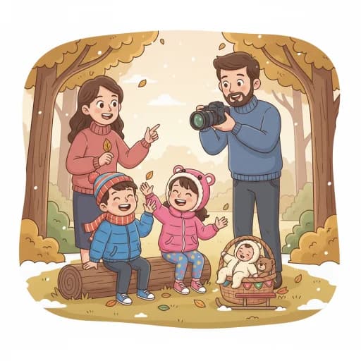 শীতকালে আউটডোর ফটোশুটের জন্য শিশুর পোশাক আইডিয়া