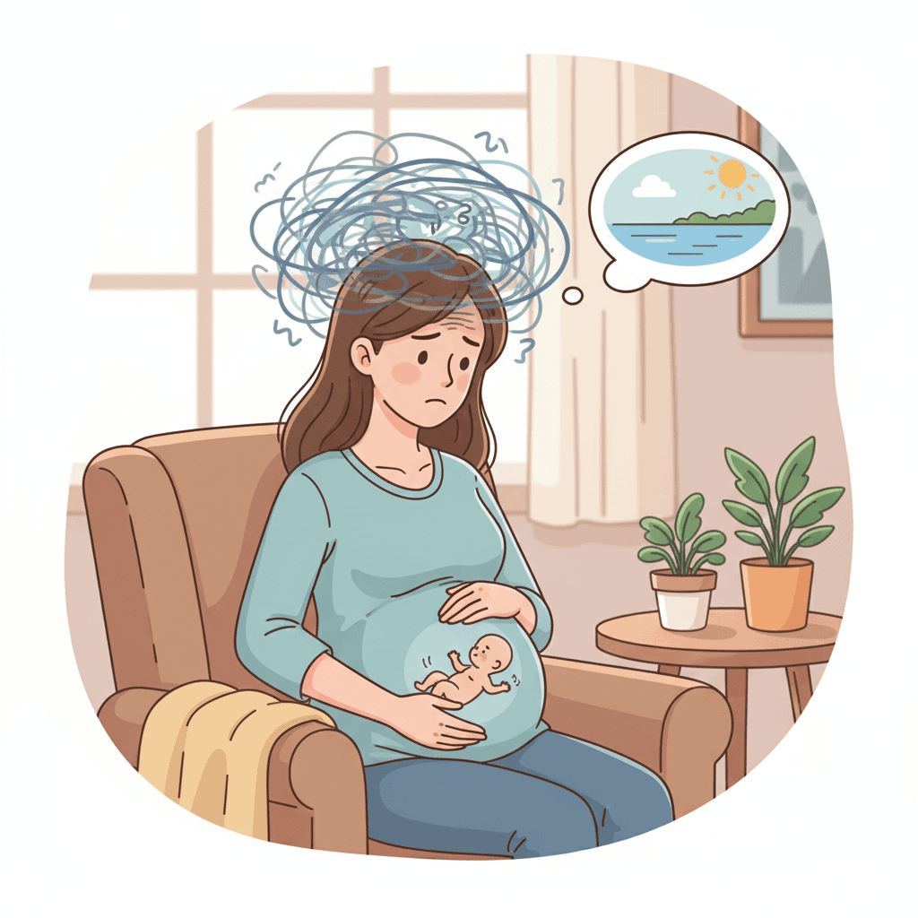 গর্ভবস্থায় হার মানসিক চাপ বা উদ্বেগ বেড়ে গেলে কী করবেন?