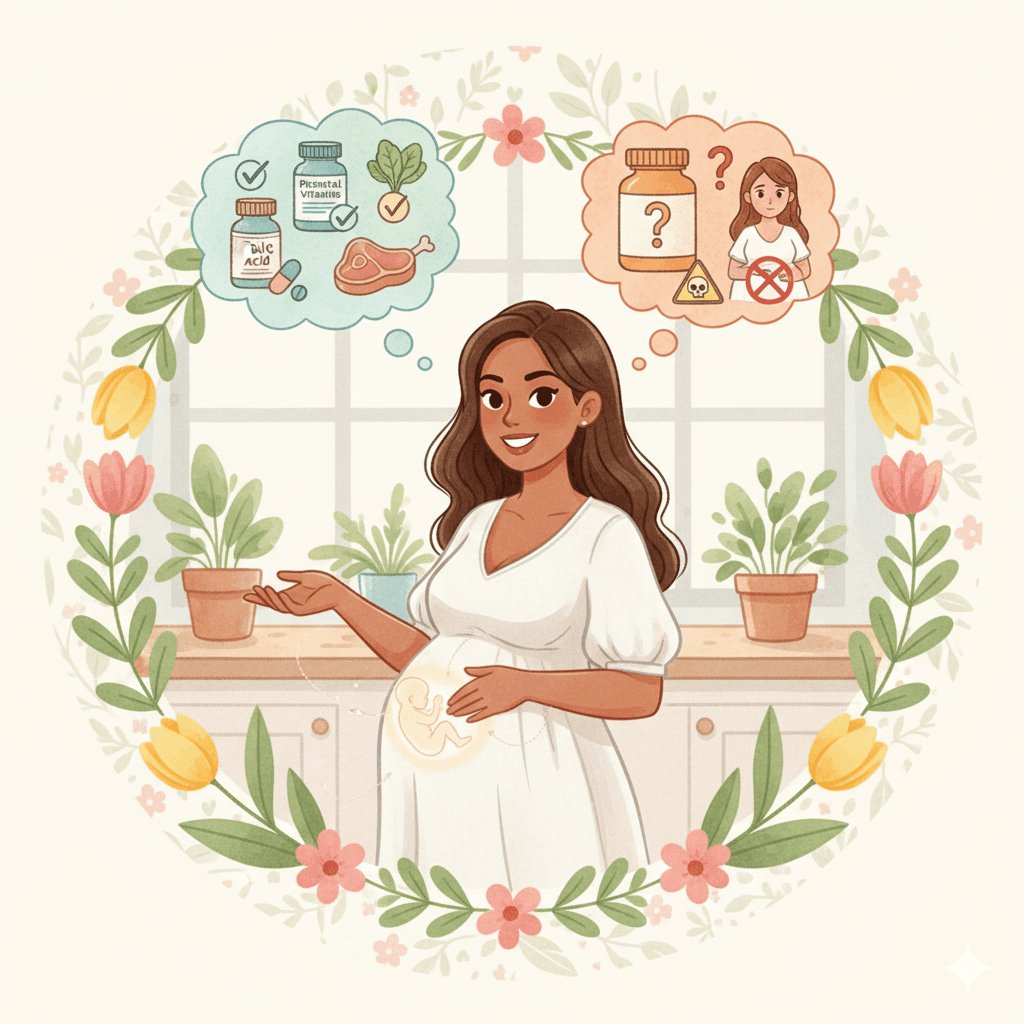 গর্ভবস্থায় খাদ্য পরিপূরক (supplements) করব কি না?