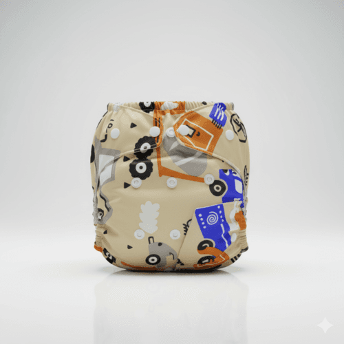 Washable Baby Diaper - Double Guard