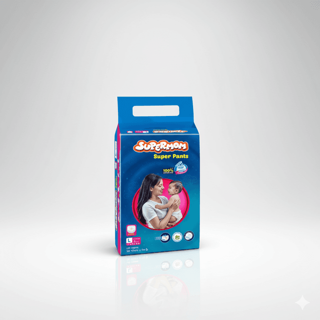 Supermom Baby Diaper Pant - Saver Pack M - 40P